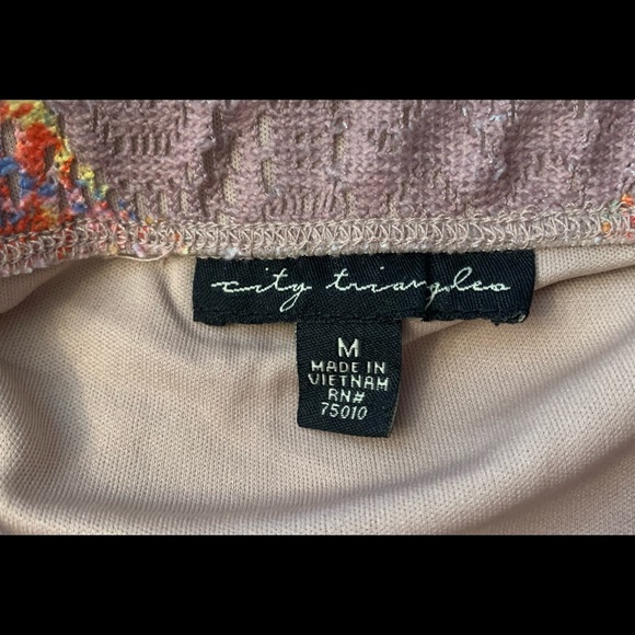 Lace Strapless Dress with Crochet Belt - Picture 3 of 3